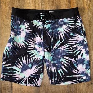 Colorful Patterned Board Shorts